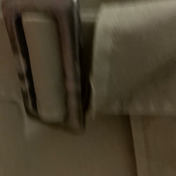 Classic Olive Green Trench Coat by LL Bean - Picture 4 of 7